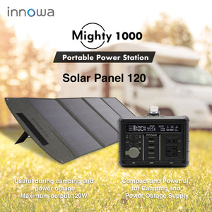 Mighty 1000 + Solar Panel 120